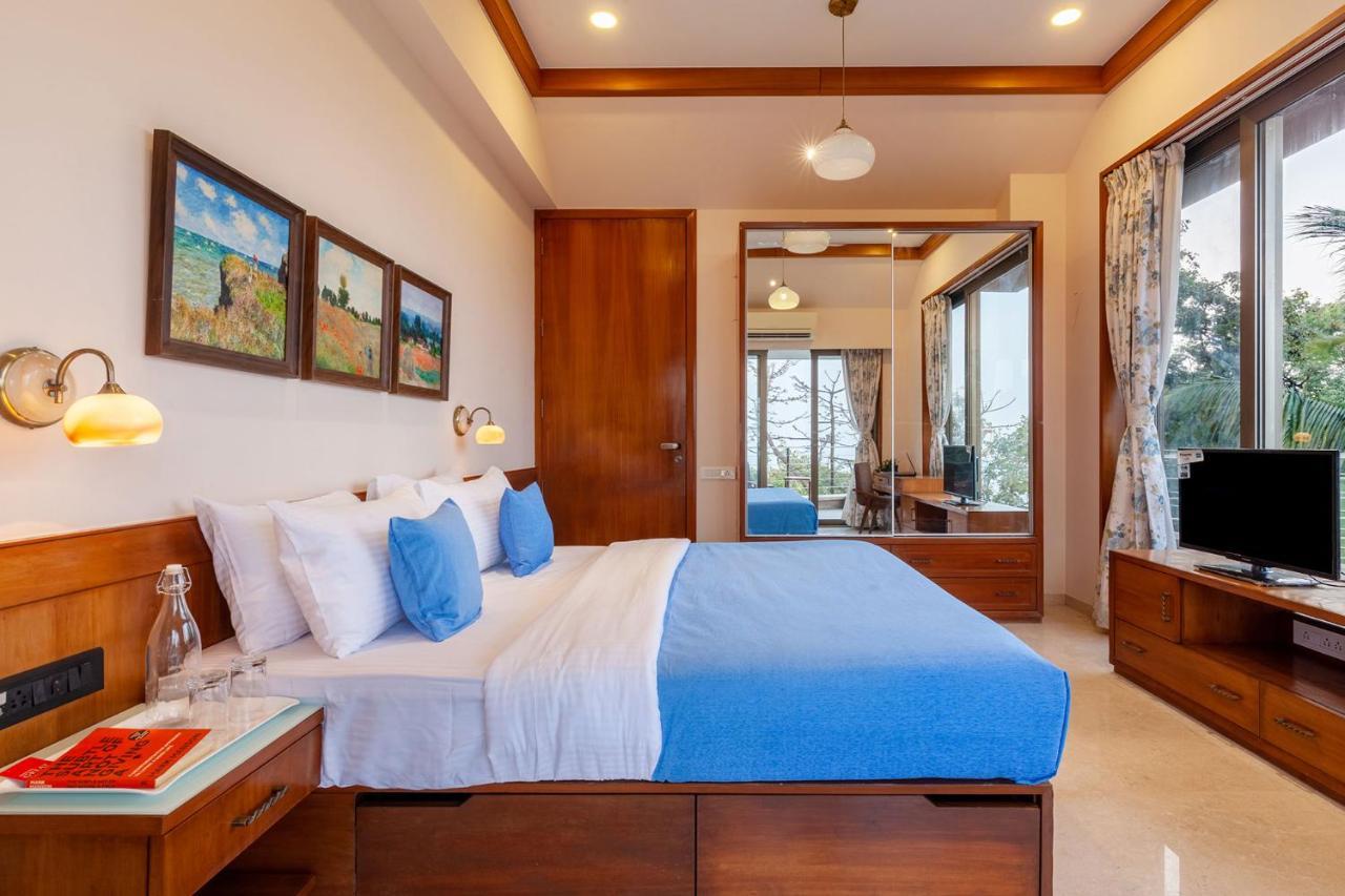 The Blue Horizon By Stayvista - Featuring A Beach-View Villa With A Swimming Pool, Indoor Games, And A Relaxing Balcony Alībāg Esterno foto